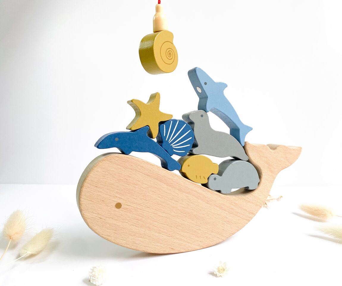 Jeu de pêche aimanté Océan - Canne à pêche océan