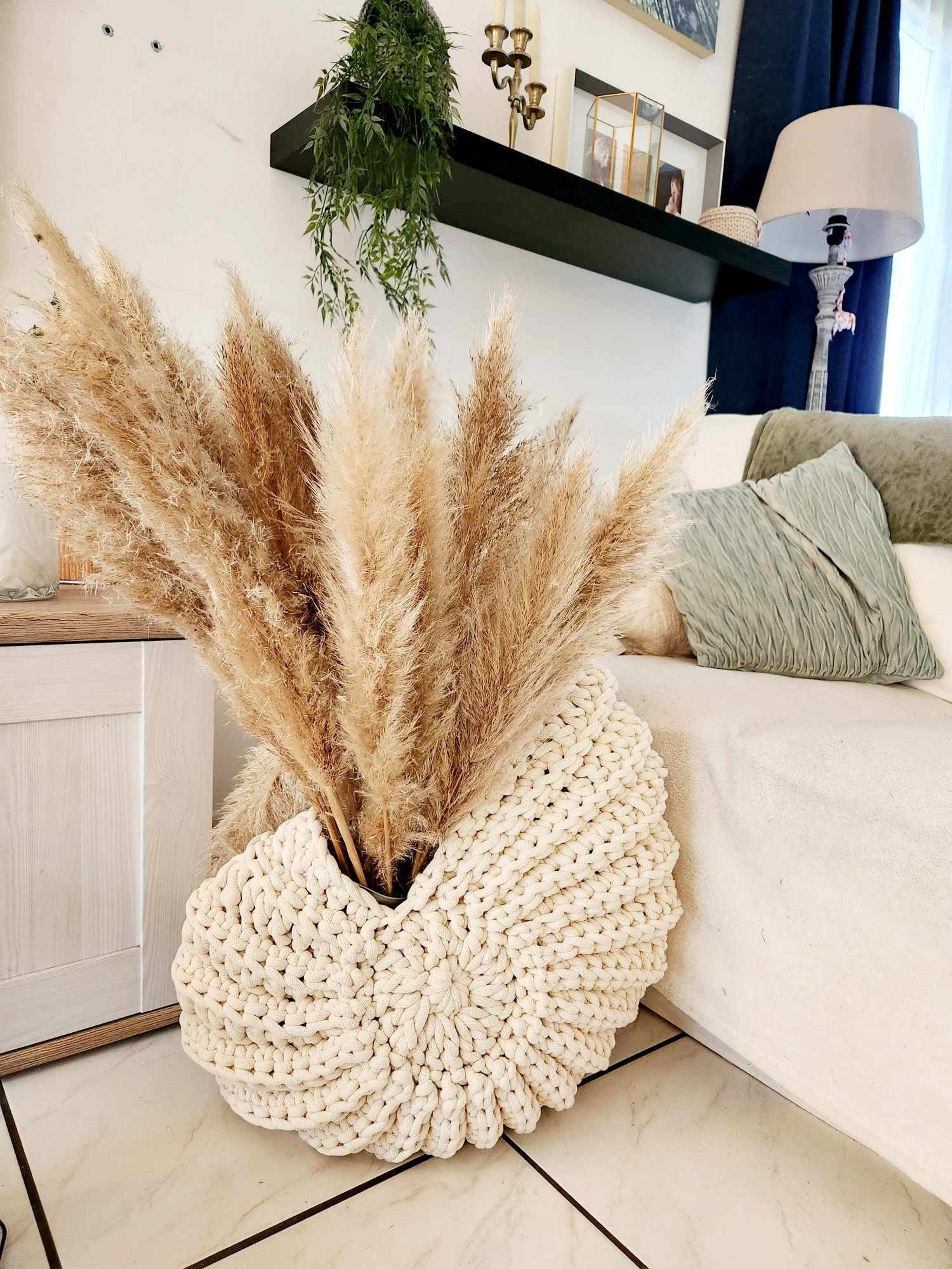 Panier décoratif coquillages