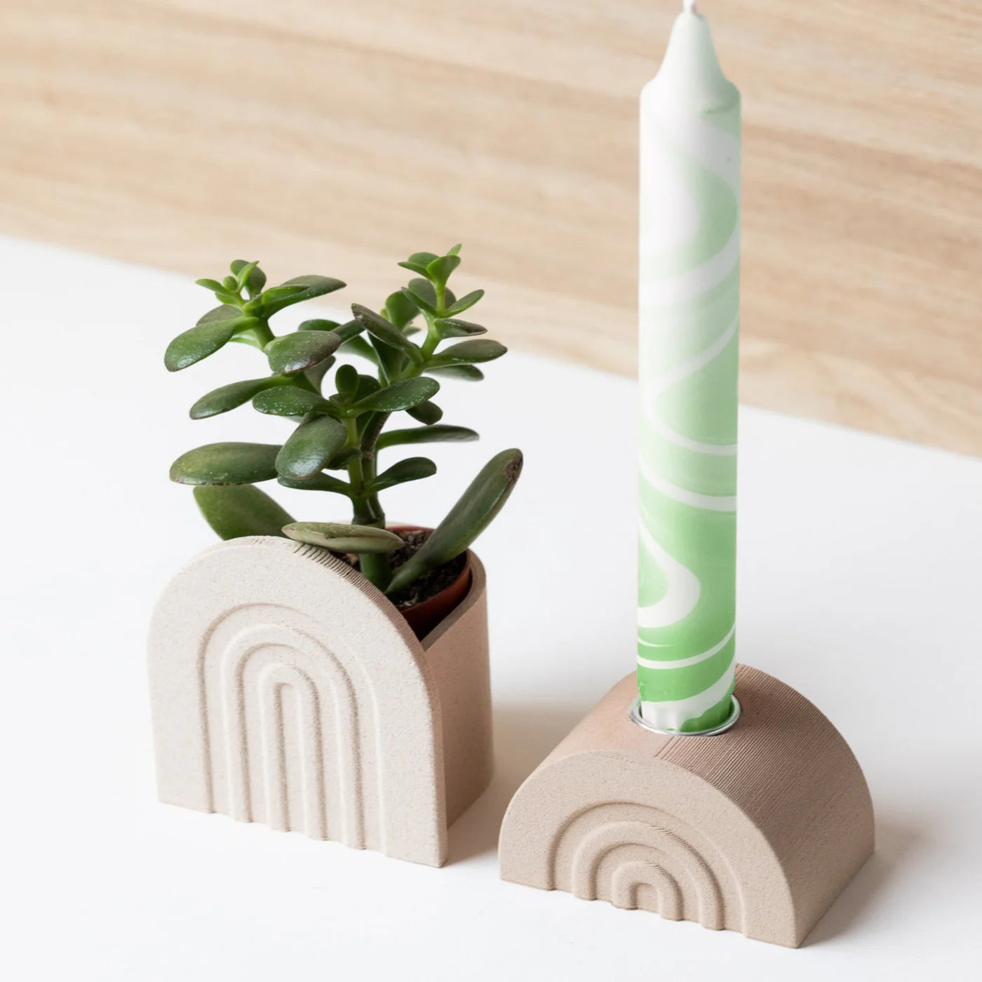 COPO DESIGN - Bougeoir Arc en Ciel