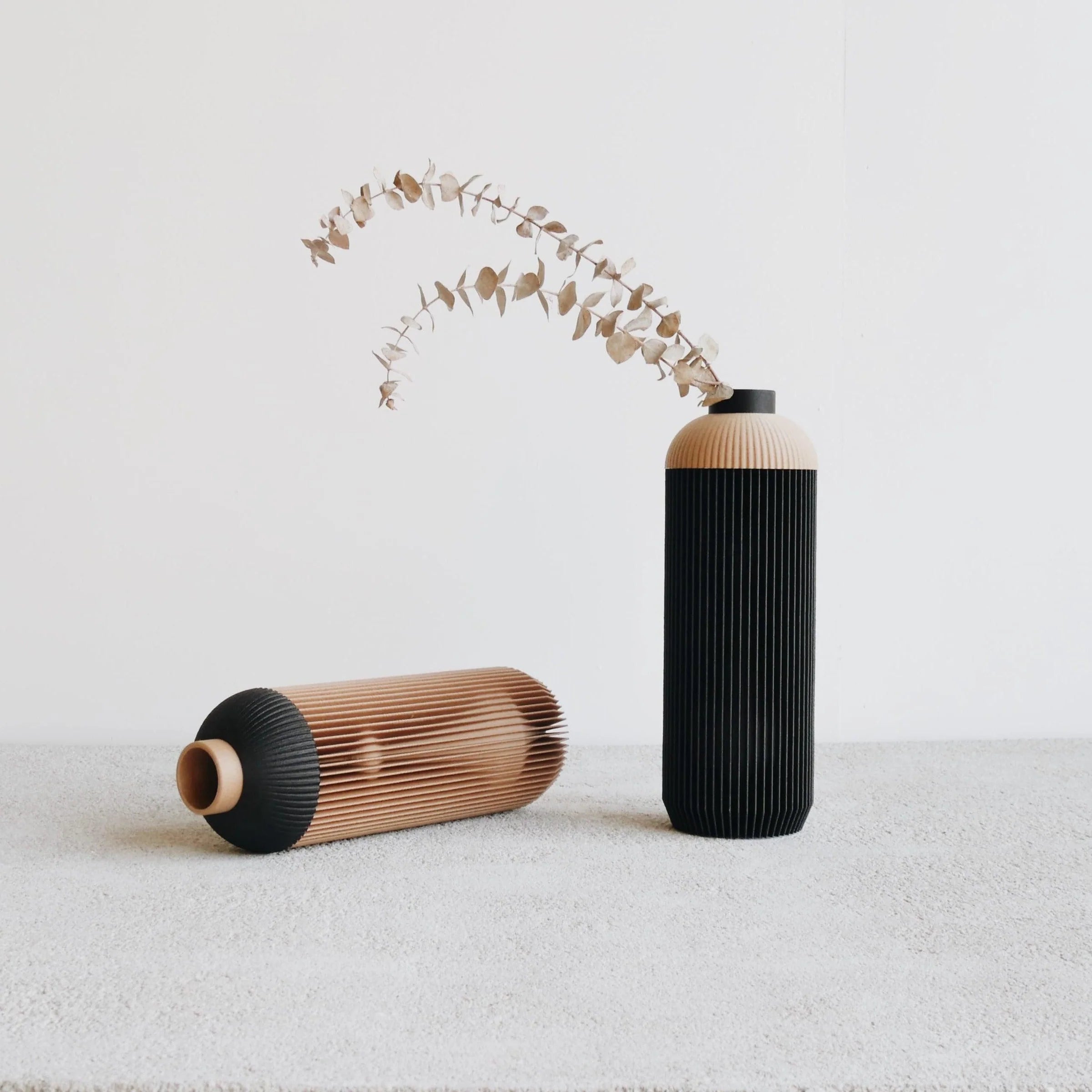 MINIMUN DESIGN - Vase Onde Noir