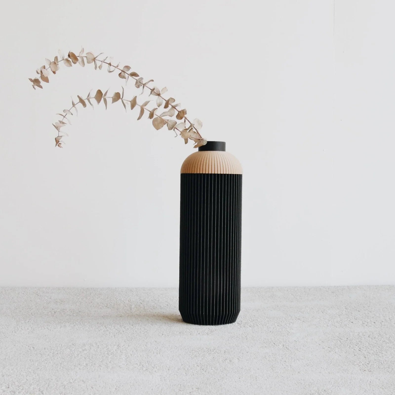 MINIMUN DESIGN - Vase Onde Noir